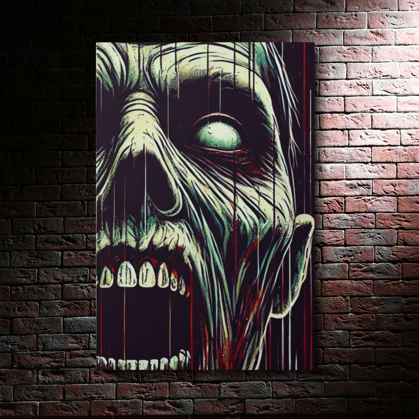 "Gaze of the Damned" Metal Print 20''x30''